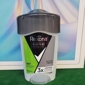 Men Rexona Clinical Protection Active Fresh Antiperspirant Deodorant 45ml New